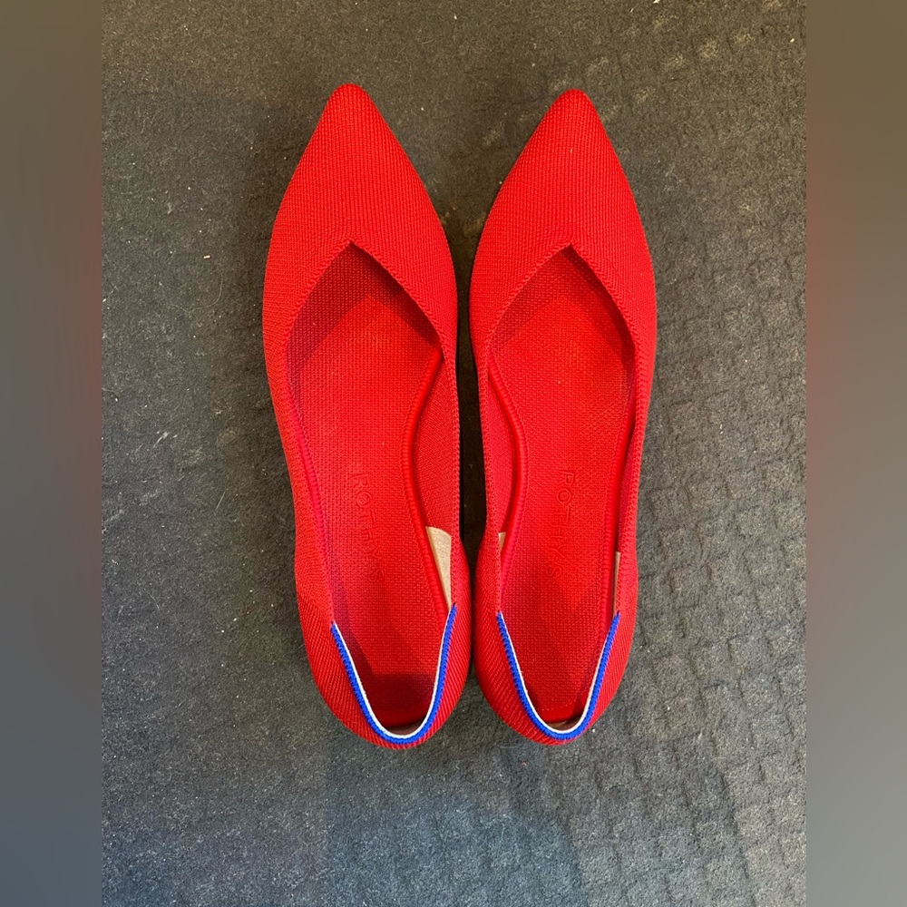 Rothy’s the point Ii (I think) red 8